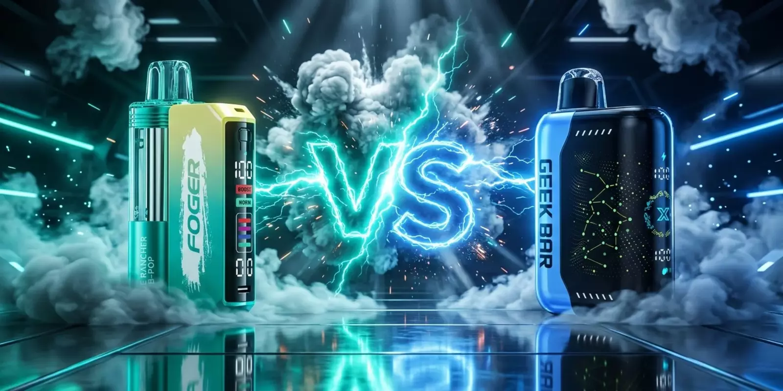 Foger Vape vs Geek Bar